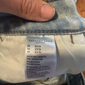 American Eagle Outfitters Men's Light Blue Jeans